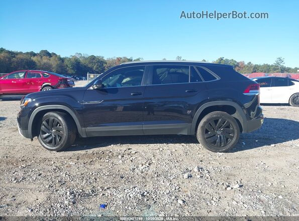 1V2WE2CA6NC217021 2022 VOLKSWAGEN ATLAS Black Widok wnętrza 360 stopni