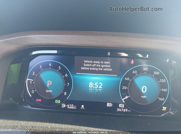 1V2WR2CA0SC505441 2025 VOLKSWAGEN ATLAS Черный 