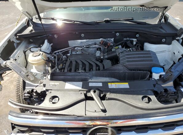 1V2WR2CA6NC544975 2022 VOLKSWAGEN ATLAS White Widok komory silnika