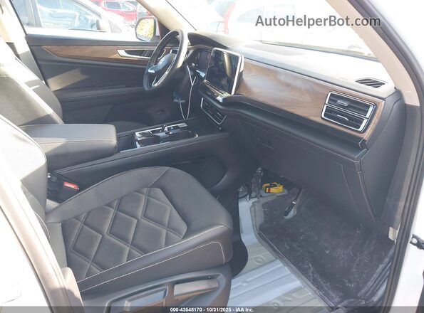 1V2WR2CAXSC528905 2025 VOLKSWAGEN ATLAS White Вид салону спереду