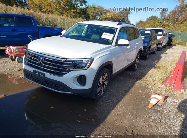 1V2WR2CAXSC528905 2025 VOLKSWAGEN ATLAS White Передня ліва чверть