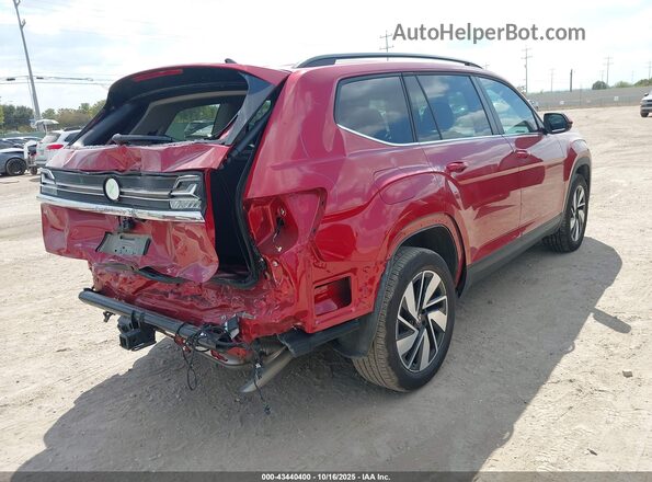 1V2WR2CAXSC544022 2025 VOLKSWAGEN ATLAS Red 