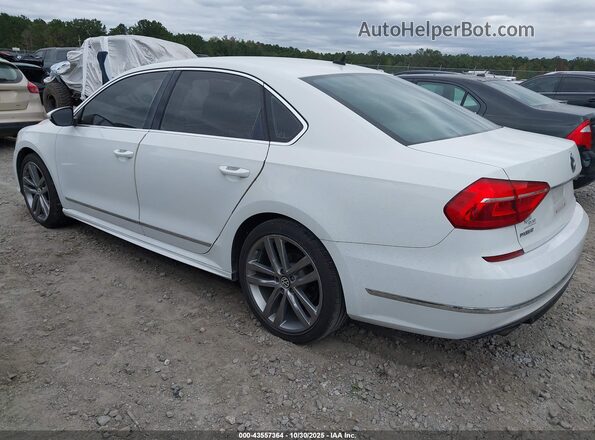 1VWAT7A38GC032245 2016 VOLKSWAGEN PASSAT Белый Задняя левая четверть