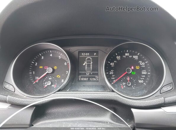 1VWAT7A38GC032245 2016 VOLKSWAGEN PASSAT Белый Вид задних сидений