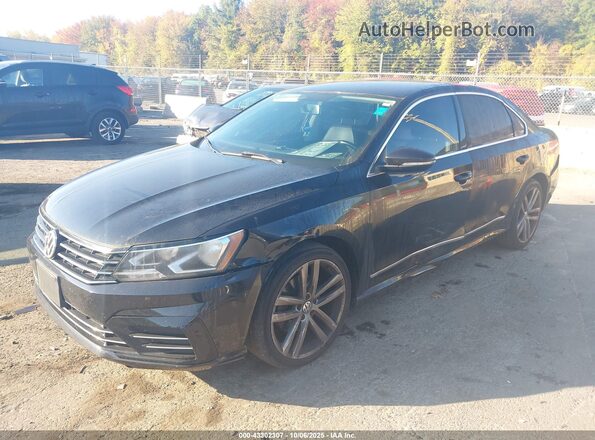 1VWDT7A35HC082650 2017 VOLKSWAGEN PASSAT Black Przód lewy