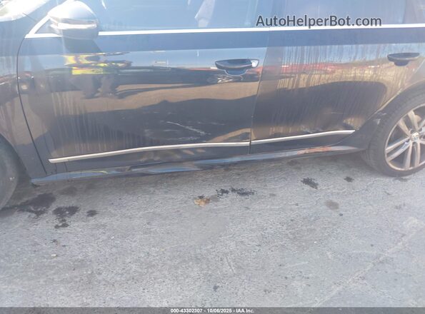 1VWDT7A35HC082650 2017 VOLKSWAGEN PASSAT Black Widok z przodu