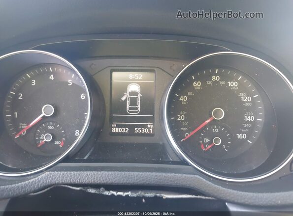 1VWDT7A35HC082650 2017 VOLKSWAGEN PASSAT Black Widok tylnych siedzeń