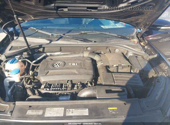 1VWDT7A35HC082650 2017 VOLKSWAGEN PASSAT Black Widok z tyłu