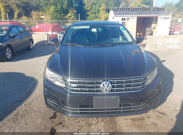 1VWDT7A35HC082650 2017 VOLKSWAGEN PASSAT Black Widok wnętrza z tyłu