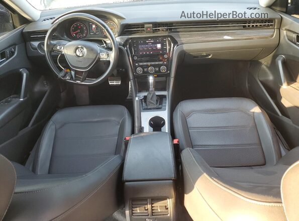 1VWMA7A31LC019673 2020 VOLKSWAGEN PASSAT Black Dashboard view