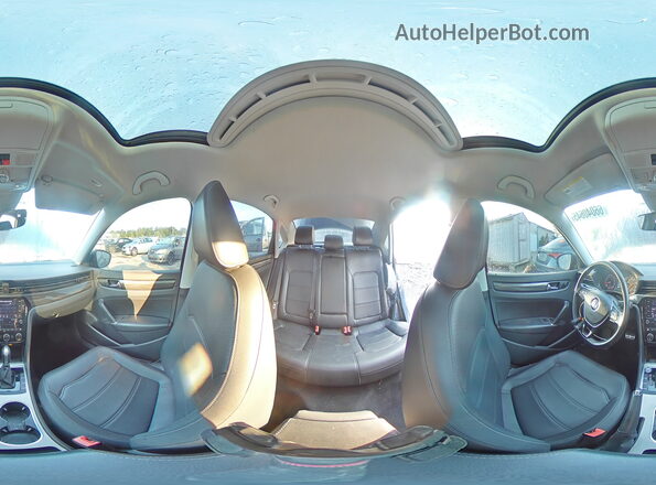 1VWMA7A31LC019673 2020 VOLKSWAGEN PASSAT Black 360 interior view