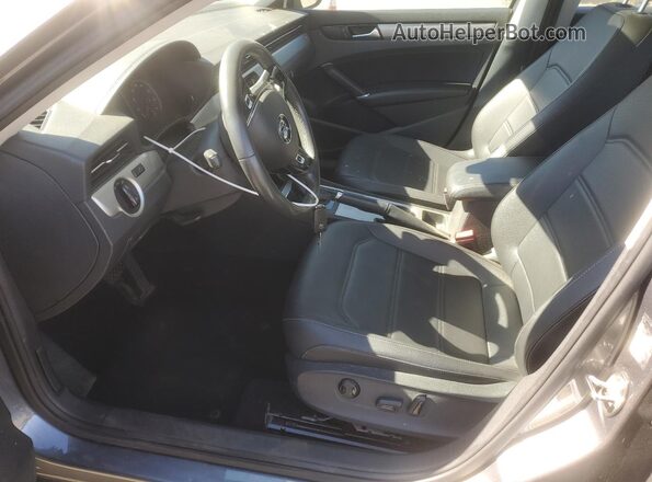 1VWSA7A37MC009609 2021 VOLKSWAGEN PASSAT Charcoal წინა სალონის ხედი