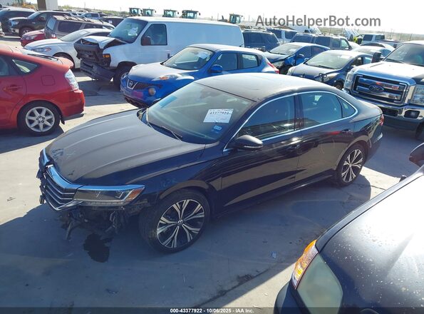 1VWSA7A39MC004010 2021 VOLKSWAGEN PASSAT Black სალონის 360-გრადუსიანი ხედი