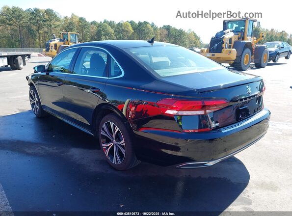 1VWSA7A39MC017761 2021 VOLKSWAGEN PASSAT Black Հետևի ձախ
