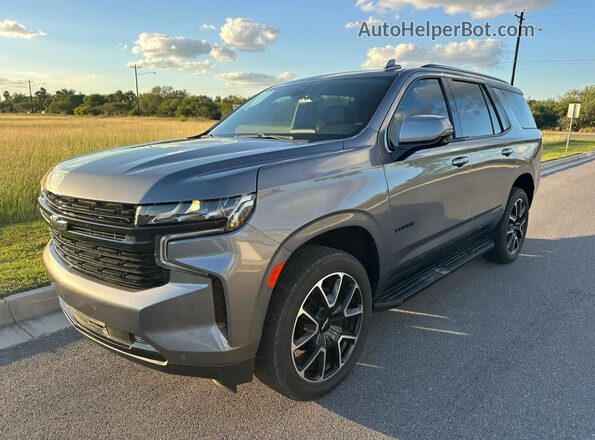 1GNSKRKD9MR336603 2021 CHEVROLET TAHOE Серый 