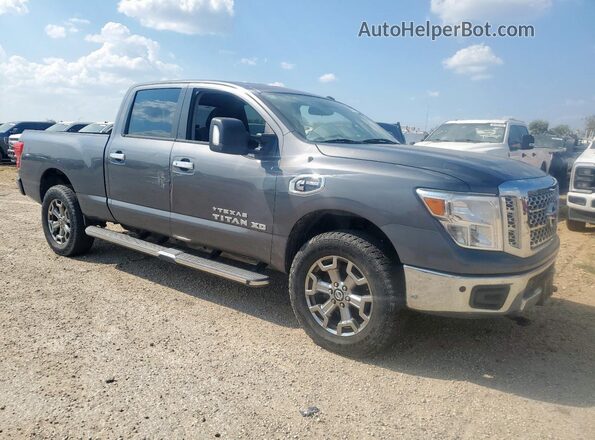 1N6BA1F4XKN509683 2019 NISSAN TITAN Gray Դիմացի տեսք