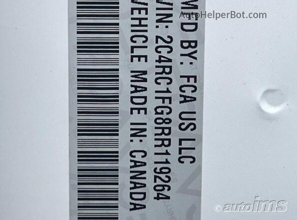 2C4RC1FG8RR119264 2024 CHRYSLER PACIFICA  Շարժիչի բաժամունքի տեսք