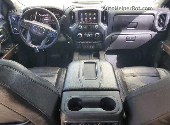 3GTU9FET9LG257669 2020 GMC SIERRA Gray ხელსაწყოთა პანელის ხედი