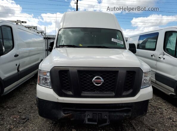 1N6BF0LY1JN814653 2018 NISSAN NV Белый Вид сзади