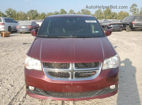 2C4RDGCG6KR543603 2019 DODGE CARAVAN Burgundy 