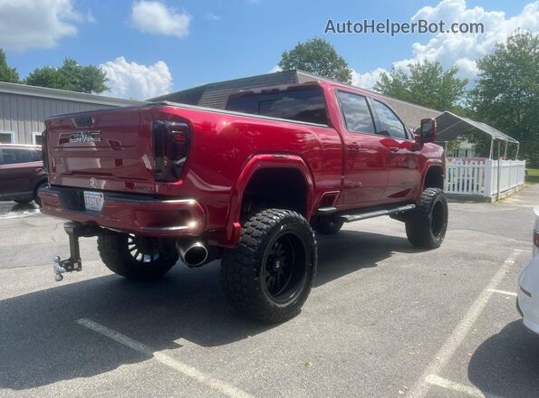 1GT49PEY5LF266629 2020 GMC SIERRA Burgundy წინა ხედი