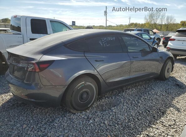5YJ3E1EA3NF185238 2022 TESLA MODEL 3 Gray წინა მარჯვენა