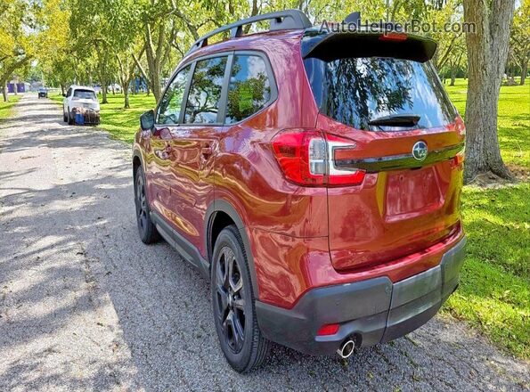 4S4WMAKD7P3416183 2023 SUBARU ASCENT Burgundy Передня права чверть