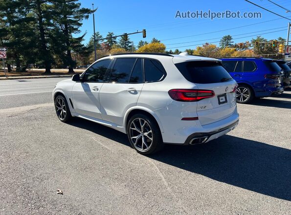 5UXCR4C01LLW64024 2020 BMW X5 White Передня права чверть