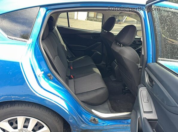 4S3GTAA62L1706254 2020 SUBARU IMPREZA Blue Widok wnętrza z przodu
