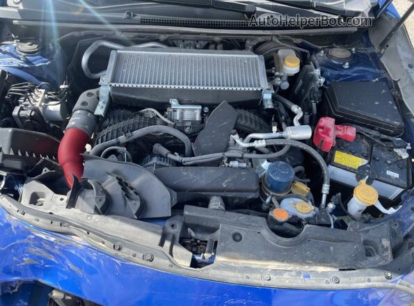 JF1VBAA62P9824814 2023 SUBARU WRX Синий Вид панели приборов