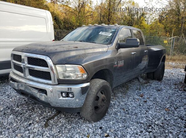 3C63RRHL3GG339824 2016 RAM 3500 Серый Задняя левая четверть