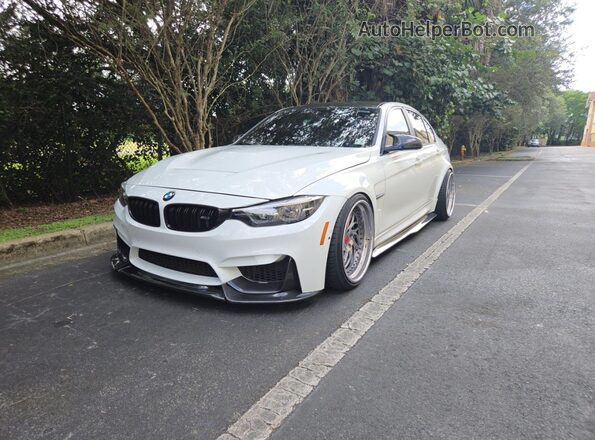 WBS8M9C57J5J78309 2018 BMW M3 White 