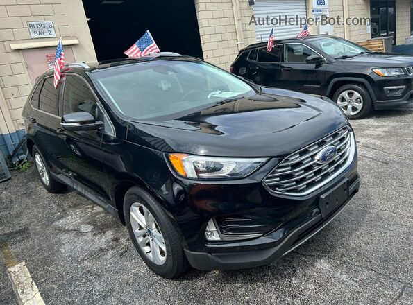 2FMPK4J93LBA29715 2020 FORD EDGE Black Задня ліва чверть