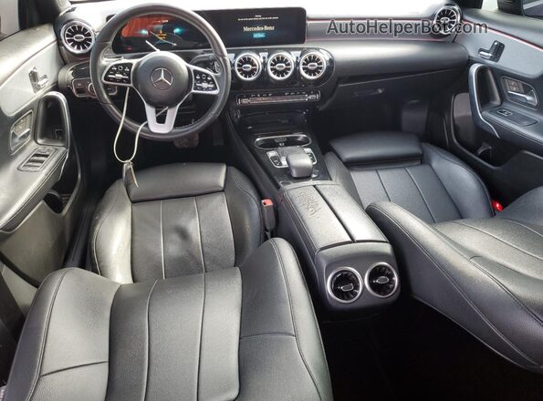 WDD3G4EB1KW001089 2019 MERCEDES-BENZ A Black Вид щитка приладів