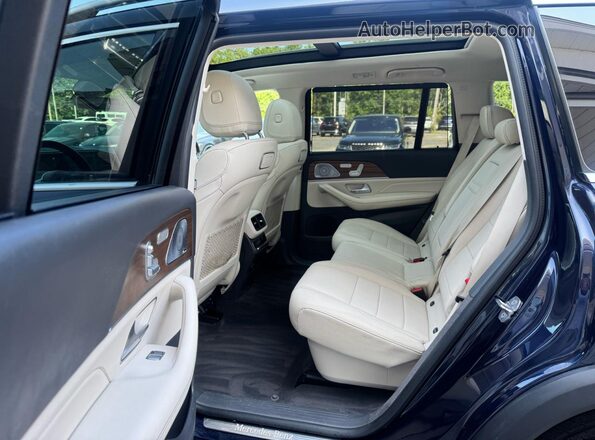 4JGFF5KE6LA267913 2020 MERCEDES-BENZ GLS Blue Widok deski rozdzielczej