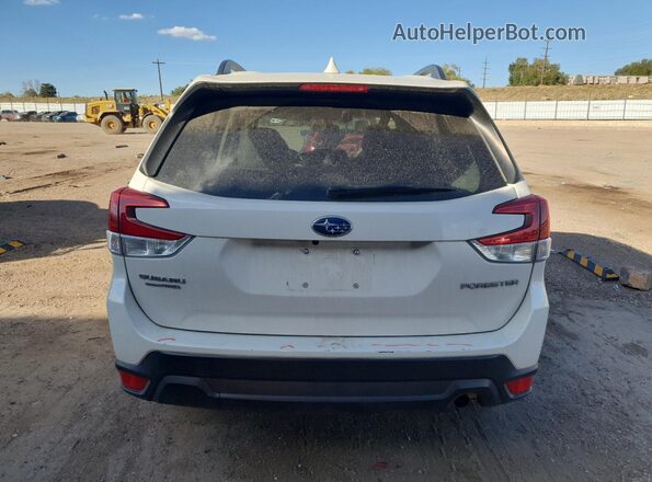 JF2SKAJC3LH576688 2020 SUBARU FORESTER White Вид салону спереду