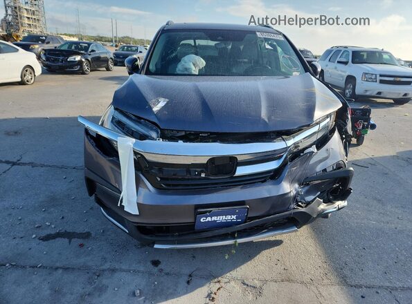 5FNYF6H95MB048527 2021 HONDA PILOT Charcoal Vista frontal
