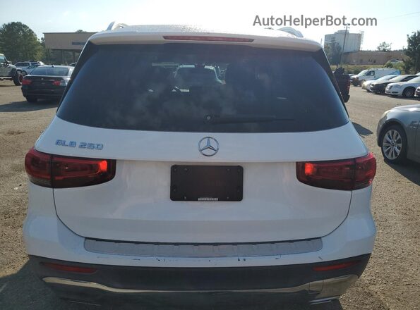W1N4M4GB8MW091681 2021 MERCEDES-BENZ GLB-CLASS White Widok wnętrza z przodu