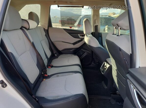 JF2SKAJC3LH576688 2020 SUBARU FORESTER White Вид підкапотного простору