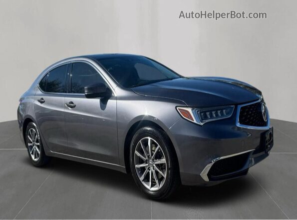 19UUB1F55LA010415 2020 ACURA TLX Silver Trasero izquierdo