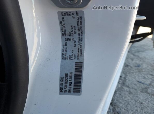 2C4RC1BG2SR512933 2025 CHRYSLER PACIFICA White Widok wnętrza 360 stopni