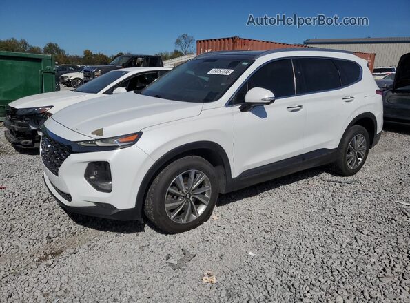 5NMS53AD7LH261191 2020 HYUNDAI SANTA FE Белый Задняя левая четверть