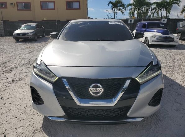 1N4AA6AV2KC373160 2019 NISSAN MAXIMA Silver უკანა ხედი