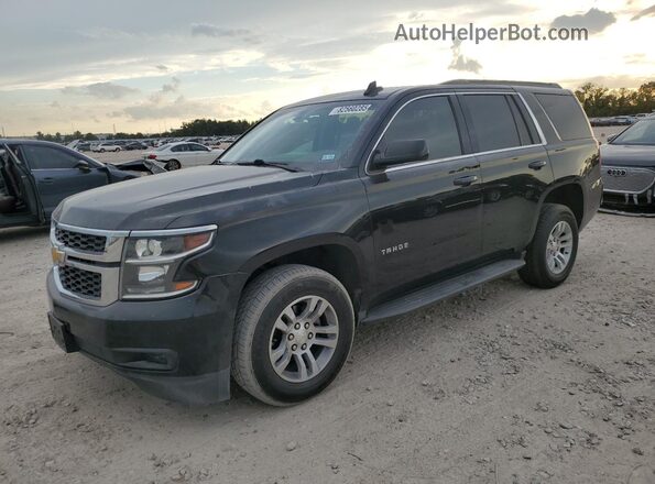 1GNSCAKC7JR393867 2018 CHEVROLET TAHOE Черный 