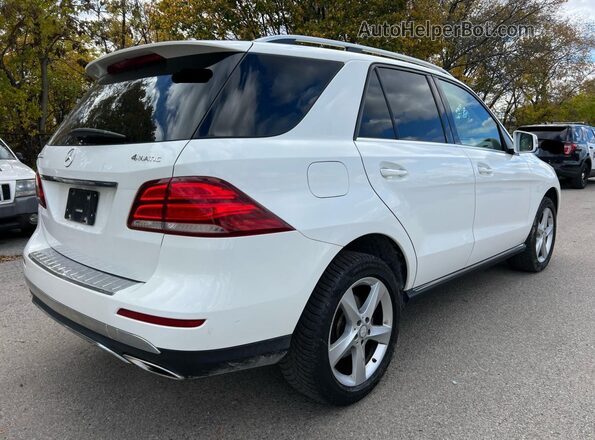 4JGDA5HB5GA758904 2016 MERCEDES-BENZ GLE-CLASS White 