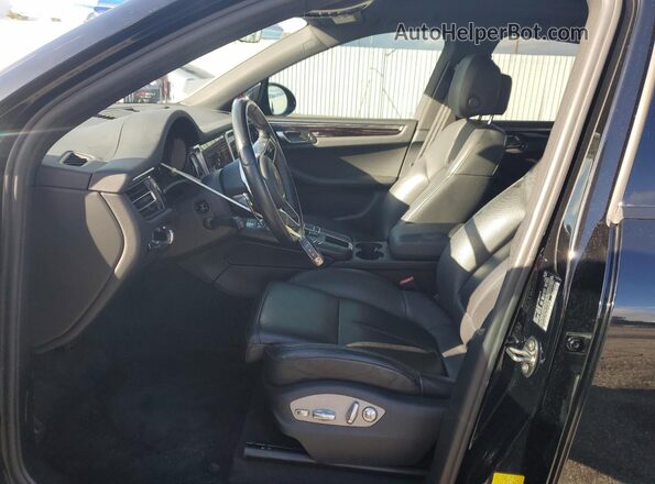 WP1AA2A50LLB14508 2020 PORSCHE MACAN Black Առջևի վահանակի տեսք