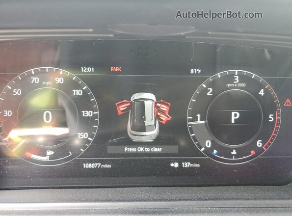 SALYB2RN3JA769281 2018 LAND ROVER RANGE ROVER White 