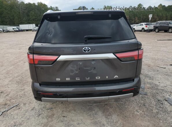 7SVAAABA5PX008924 2023 TOYOTA SEQUOIA Gray წინა სალონის ხედი