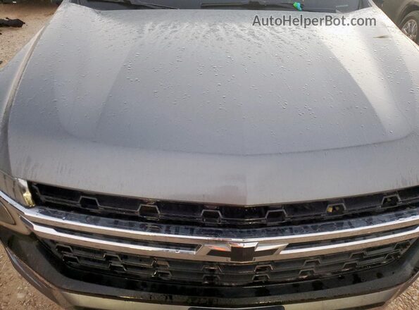 1GNSCLED2NR309945 2022 CHEVROLET TAHOE Gray Vista del compartimento del motor