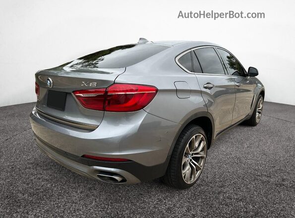 5UXKU0C50K0G92656 2019 BMW X6 Серый Вид спереди